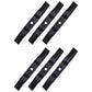 6 New XHT Heavy Duty Blades 54" Decks Fits Kubota K5619-34350 K535199040 RCK54GR