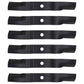 Qty 6: Mower Blade Fits Kubota Replaces K5619-34350