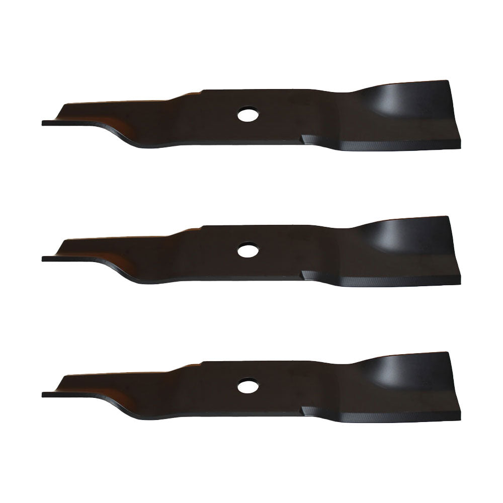 Set of (3) M136194 Mower Blade Fits John Deere Walk-Behind 7G18 7H17 7H19