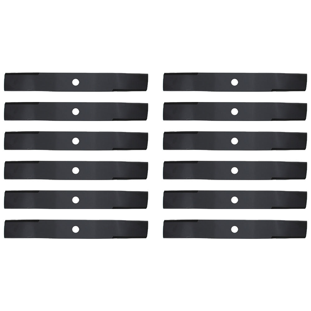 Qty 12: Medium Lift Mower Blade
 Fits John Deere Replaces M136195
