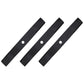 Repl Fits John Deere M144652 M136195 M135334 Blades on 54" 7-Iron Deck Z-Track 7