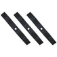 Repl Fits John Deere M144652 M136195 M135334 Blades on 54" 7-Iron Deck Z-Track 7