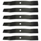 Qty 6: Medium Lift Mower Blade Fits John Deere Replaces M136195