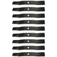 9 Blades Fits John Deere TCU30316 M136195 54" 7 Iron Decks