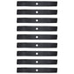 9 XHT Heavy Duty Blades Fits John Deere M136195 M653 M655 F687 F655 F680 737 757