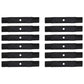 12pk Lawn Mower Blade Fits John Deere 48" LA 130 140 145 X140 145 D140 D150 D160