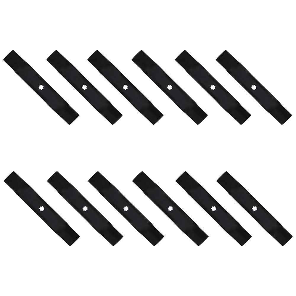 Qty 12: 48" Mower Blade Fits John Deere Replaces 50-2081