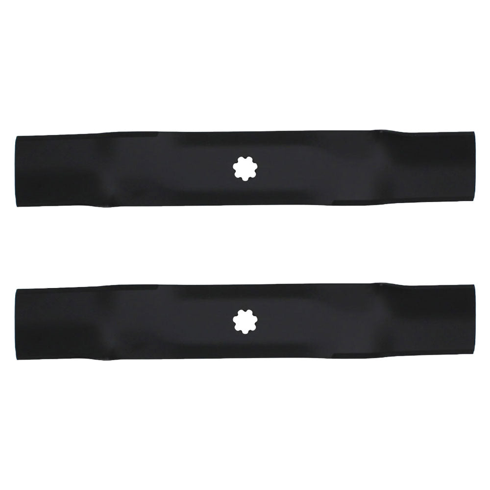 330-445, 92-104 Two (2) Mower Blades Fits John Deere LA130, LA140, LA145, LA155