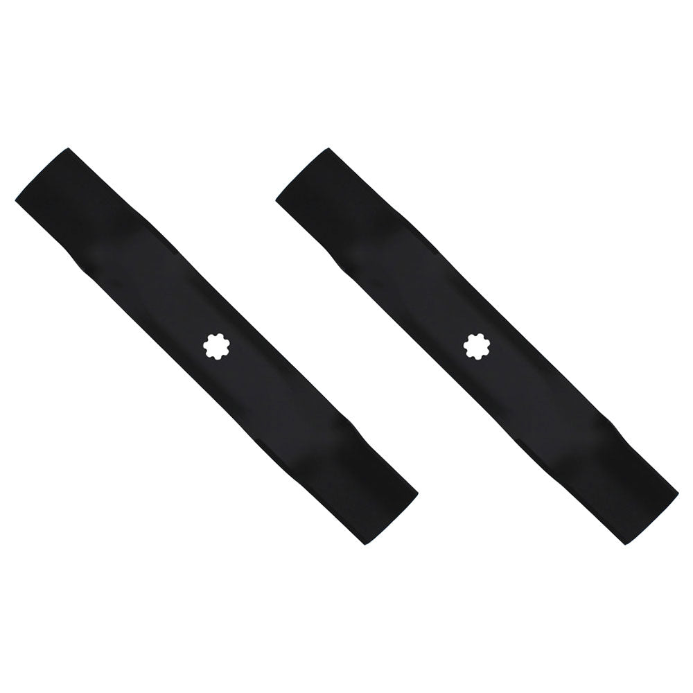 330-445, 92-104 Two (2) Mower Blades Fits John Deere LA130, LA140, LA145, LA155