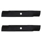 330-445, 92-104 Two (2) Mower Blades Fits John Deere LA130, LA140, LA145, LA155