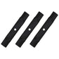 3 XHT HD BLADES Fits John Deere GY20852 GX21784 LA140 LA145 LA165 D140 D150 160