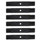 6 XHT HD BLADES Fits John Deere GY20852 GX21784 LA140 LA145 LA165 D140 D150 160