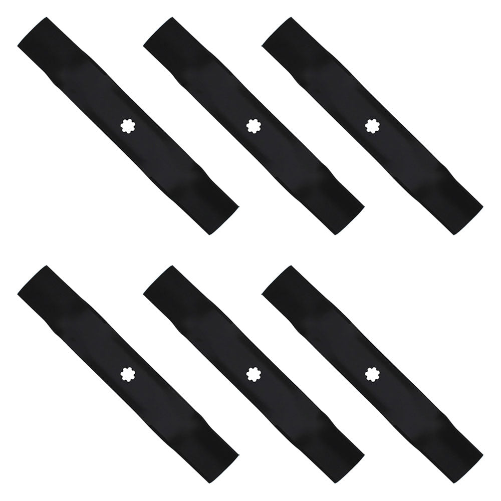 Qty 6: Mower Blade Fits John Deere Replaces 50-2081