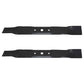 2 Mulching Blades for 42" Fits John Deere GX20249 L105 L100 L107 L108 L110 L111