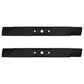2pk Blades fits 42 Fits John Deere L100 L105 L107 L108 L110 L111 L118 L1742 D562