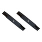M84472 Two Mower Blades for 38" Deck Fits John Deere F510 F525 LT133 LT150