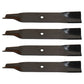 Qty 4: Mower Blades Fits John Deere Replaces M84472