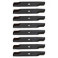 Qty 8: Mower Blades Fits John Deere Replaces M84472