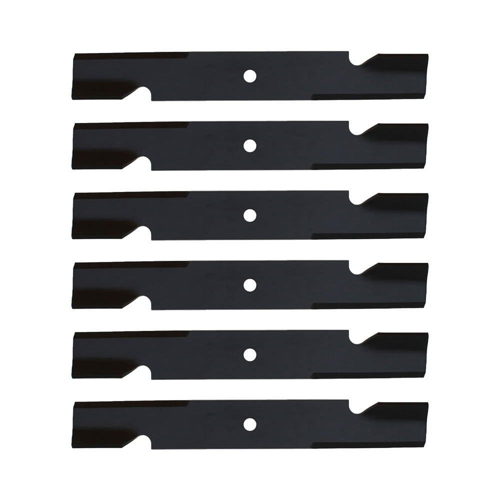 (6) HD Mower Blades Fits Exmark Zero Turn 52" Deck 103-6582-S Lazer Z 103-6582-S