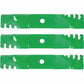 RAParts Fits John Deere M136185 M136194 3 BLADES FOR 48" CUT #B1PD1038