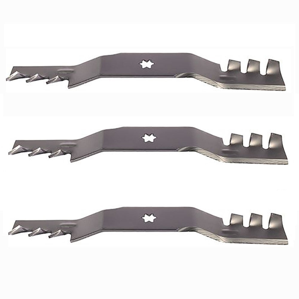 Blades (3-Pack) Fits Cub Cadet LT1050 RZT-L50 RZT-S50 91-938(3)