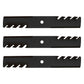 Qty 3: Mulching Blade Fits Yazoo/Kees Replaces 100340