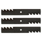Qty 3: Mulching Blade Fits Snapper Replaces 03239