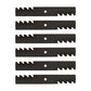 Qty 6: Mulching Blade Fits Bad Boy Replaces 038-3000-00