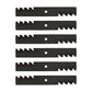 Qty 6: Mulching Blade Fits Bobcat Replaces 03239