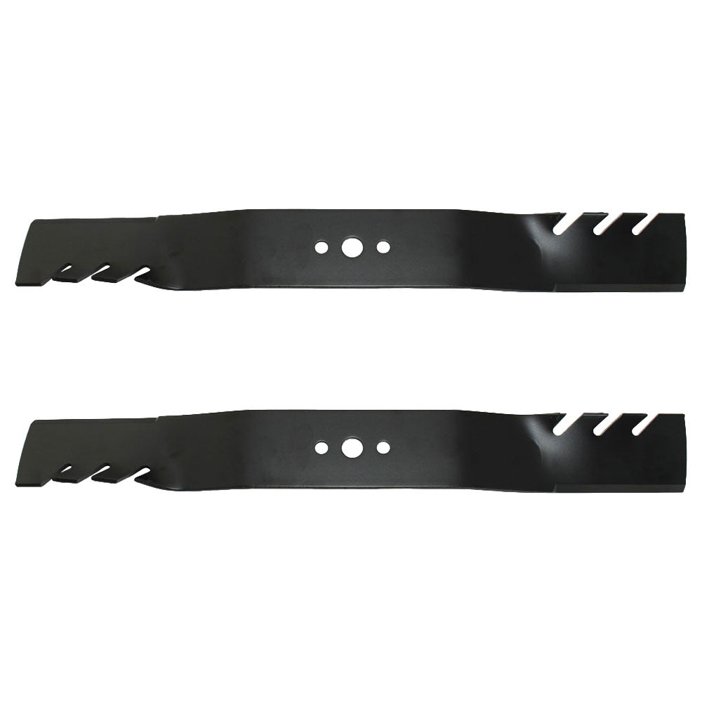 Qty 2: Toothed Mulching Blade Fits Husqvarna Replaces 133348