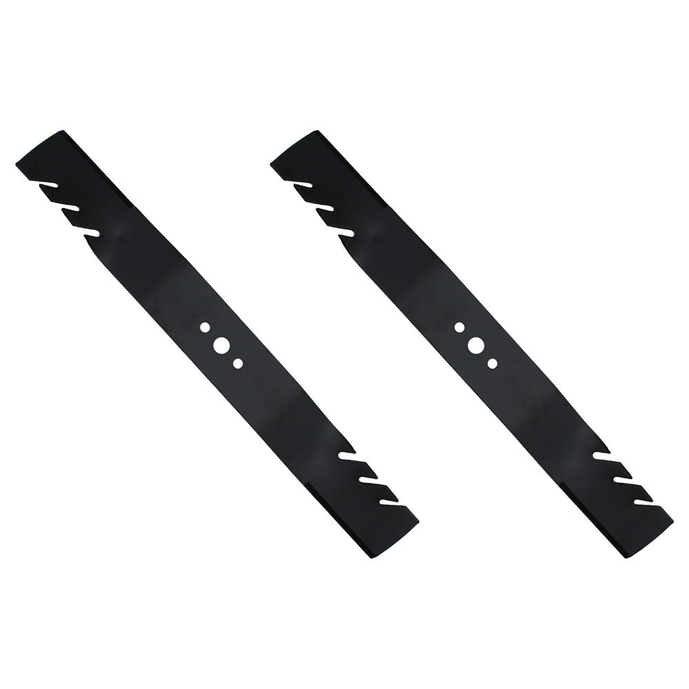 Qty 2: Toothed Mulching Blade Fits Craftsman Replaces 33275