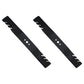 Qty 2: Toothed Mulching Blade Fits Poulan Replaces 532175064