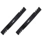 Qty 2: Toothed Mulching Blade Fits Husqvarna Replaces 133348