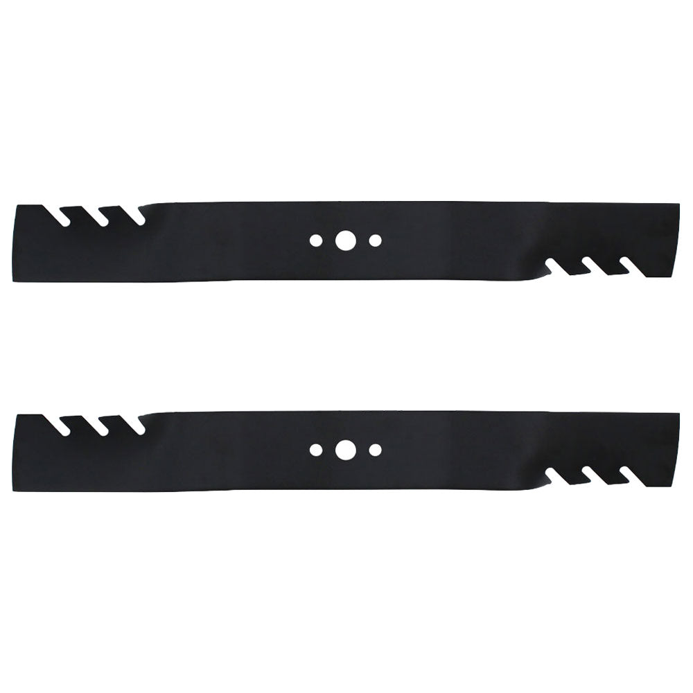Qty 2: Toothed Mulching Blade Fits AYP Replaces 07133058000P