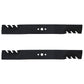 165833 2 Predator Mulching Blades For AYP Fits Husqvarna Sears Roper Fits Poulan