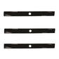 3PK Blades Replaces 72" Fits Kubota 76553-34330 ZD326 ZD28 RC72 B215OD