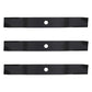 3 Lawn Mower Blades Fits Kubota 60" Cut K5371-34340 K537134340 K472