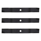 (3) Heavy Duty Mower Blades Fits Kubota 60" Deck Models Repl K5371-99040