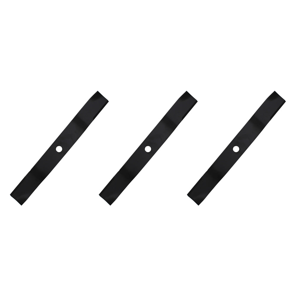 (3) Heavy Duty Mower Blades Fits Kubota 60" Deck Models Repl K5371-99040