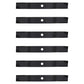 6PK Mower Blades Fits Kubota 60" Deck Models Repl K5371-99040