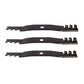 51-2495 Qty 3: Toothed Mower Blade
 Fits Windsor