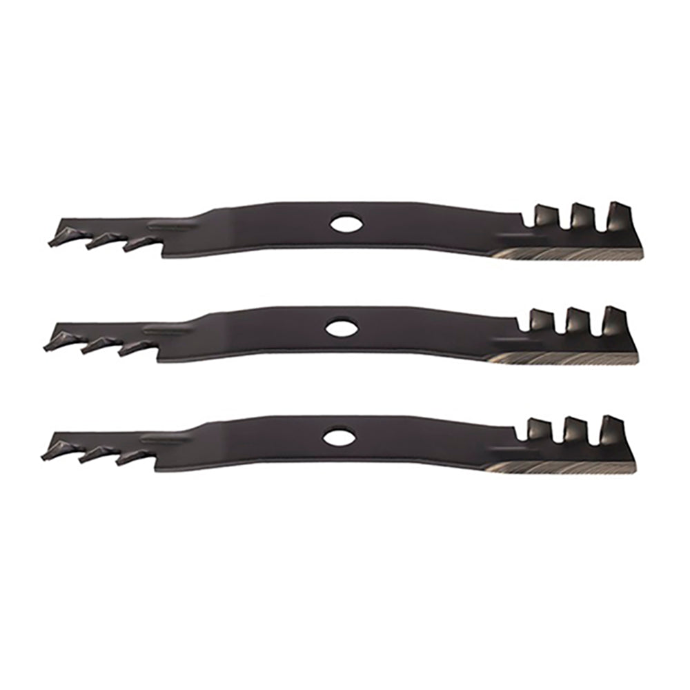 51-2495 Qty 3: Toothed Mower Blade
 Fits Windsor