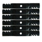 51-2495 (6) Toothed Mower Blade Fits Windsor