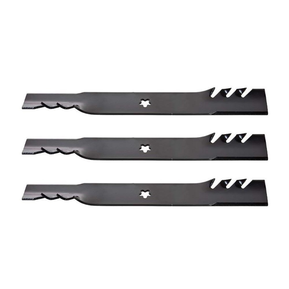 3 Pack 595-609 Mulcher Blades for Sears Fits Craftsman 137380 50"