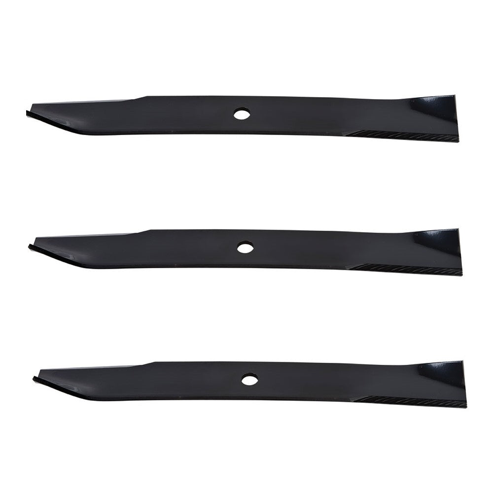 Set of 3 heavy duty Gravely 54" Predator mulching mower blades 02961700 Zoom XL