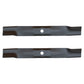 2Pk 12380 Blades Fits John Deere AM137327, AM141032, AM141034