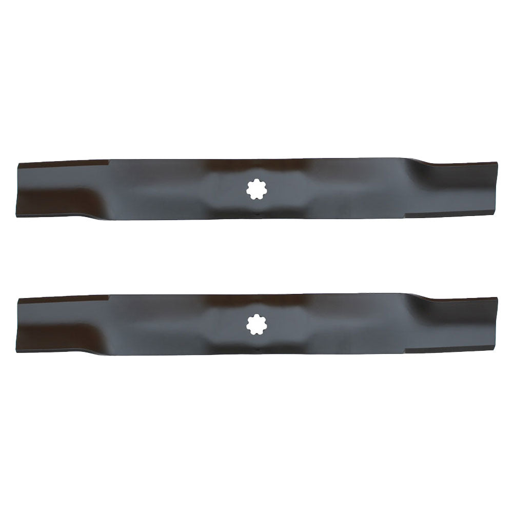 2Pk 12380 Blades Fits John Deere AM137327, AM141032, AM141034