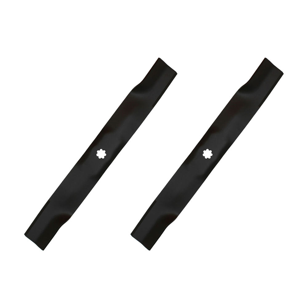 2 Bagging Blades 42" Fits John Deere X300 LA120 D110 AM137327 AM141034
