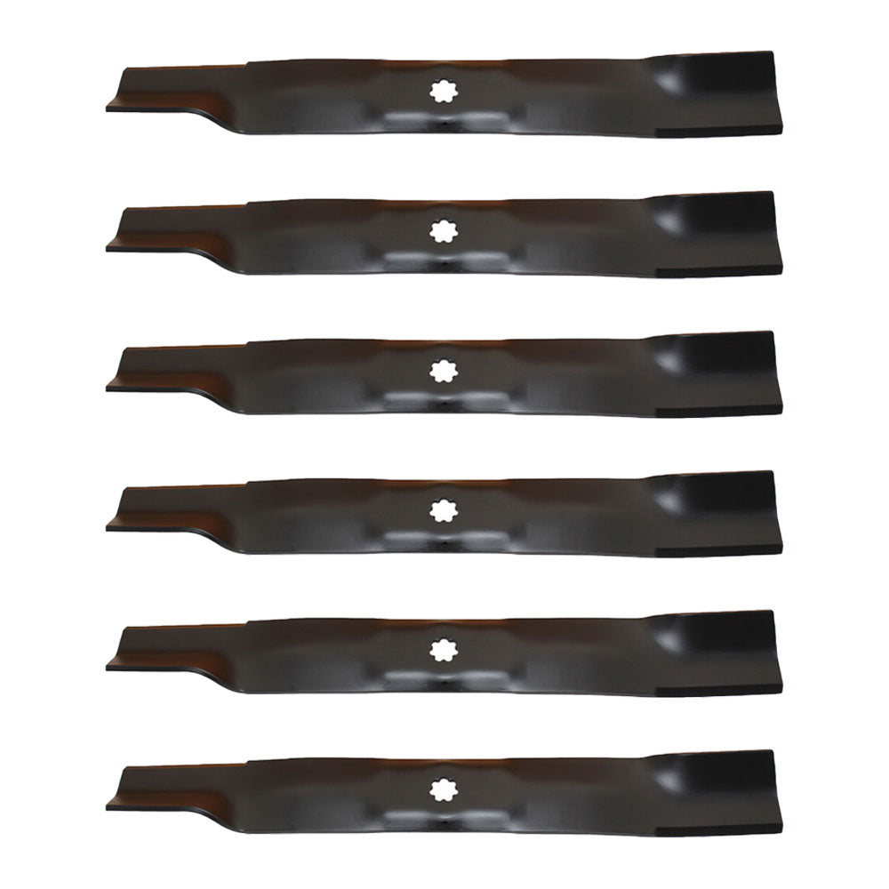 6PK Replacement Blades Fits John Deere 42" GX22151 GY20850