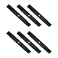 Qty 6: Mower Blades Fits John Deere Replaces AM137327